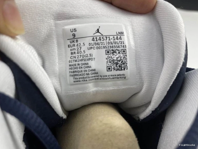 13 Blue Powder 414571-144 Jordan Air Dark 1127